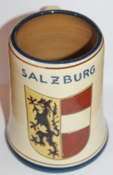 Zeige Details für Bierkrug - mit Bundesländerwappen Bild von Bierkrug - mit Bundesländerwappen