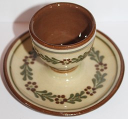 Zeige Details für Eierbecher "Klassik" grün & braun Bild von Eierbecher "Klassik" grün & braun