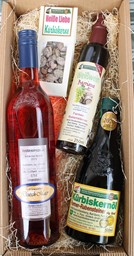 Zeige Details für Geschenkkarton "Schilcher und Kürbis" Bild von Geschenkkarton "Schilcher und Kürbis"