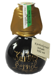 Zeige Details für 0,100 lt - Steirisches Kürbiskernöl in Geschenksflasche " Palla " Bild von 0,100 lt - Steirisches Kürbiskernöl in Geschenksflasche " Palla "