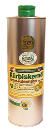 Zeige Details für 1,0 lt Steirisches Kürbiskernöl in der praktischen Dose Bild von 1,0 lt Steirisches Kürbiskernöl in der praktischen Dose
