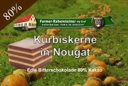 Zeige Details für Kürbiskerne in Nougat Bild von Kürbiskerne in Nougat