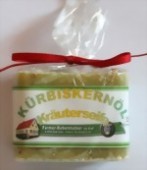 Zeige Details für Kürbiskernöl Kräuterseife Bild von Kürbiskernöl Kräuterseife