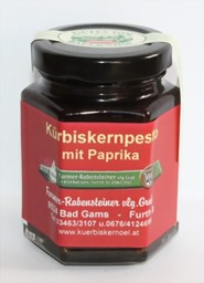 Zeige Details für Kürbiskernpesto mit Paprika Bild von Kürbiskernpesto mit Paprika