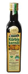 Bild von 500 ml - Steirisches Kürbiskernöl in Geschenksflasche " Maraska "