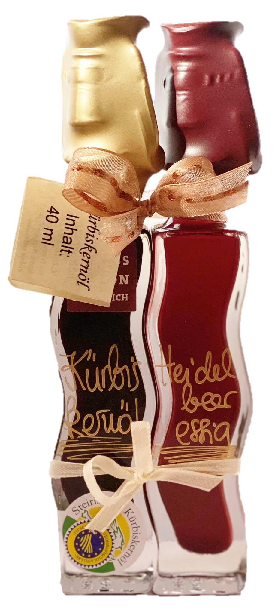 Kürbiskernöl und Essig Kombination "Weihnachten"