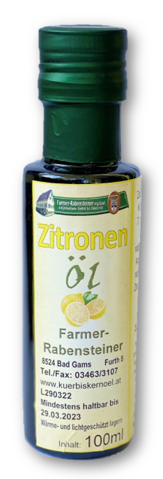 Zitronenöl