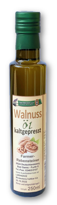 Walnussöl kaltgepresst