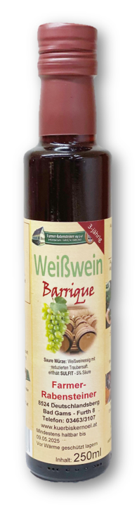 Weißwein Barrique 3-jährig