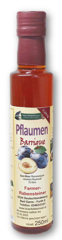 Pflaumen Barrique 3-jährig