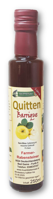 Quitten Barrique 3-jährig