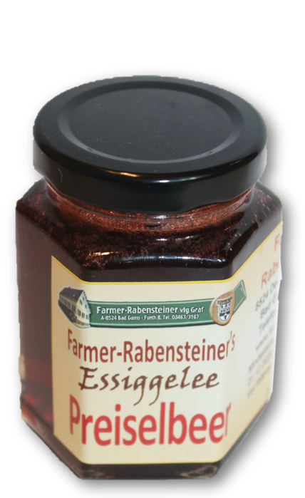 Preiselbeer Essiggelee